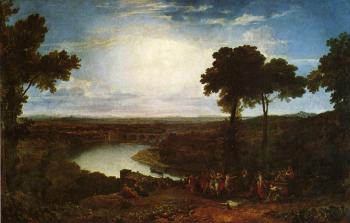 Joseph Mallord William Turner : The Festival Upon the Opening of the Vintage at Macon